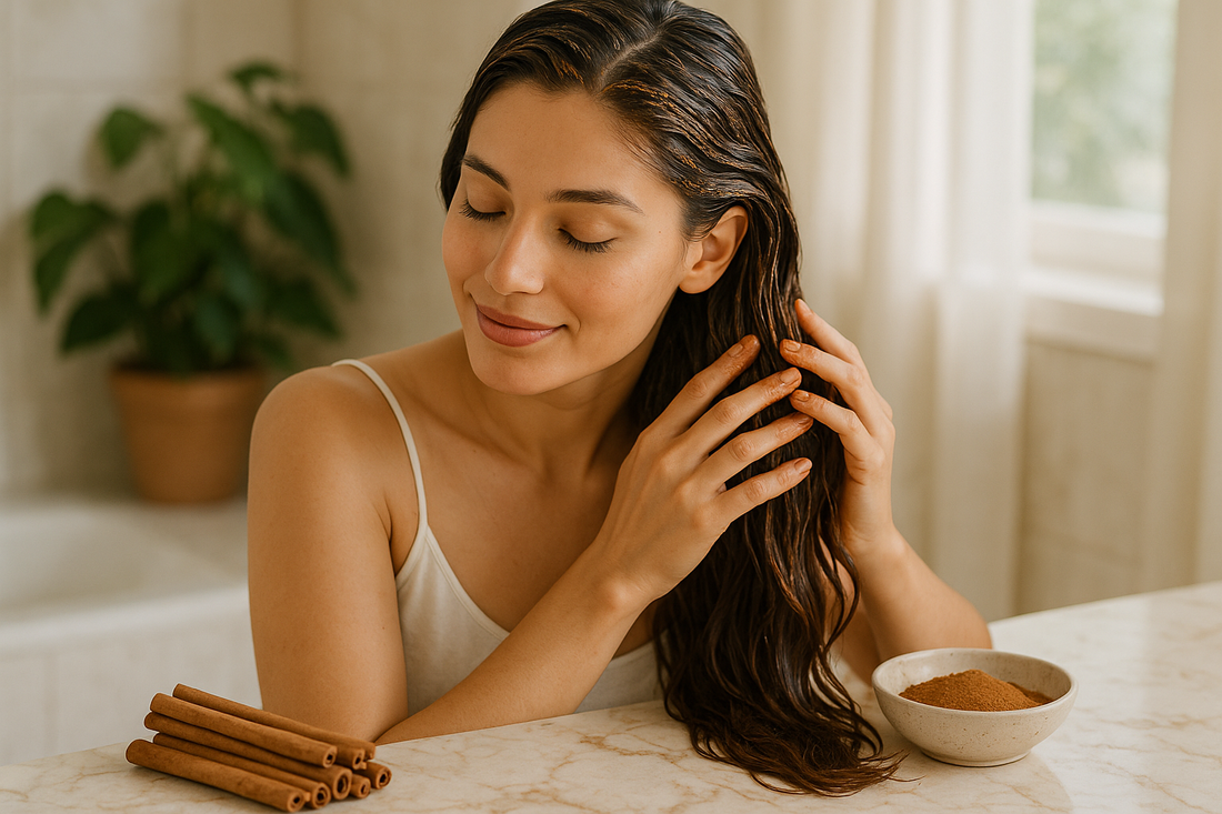 Hair care with Ceylon Cinnamon