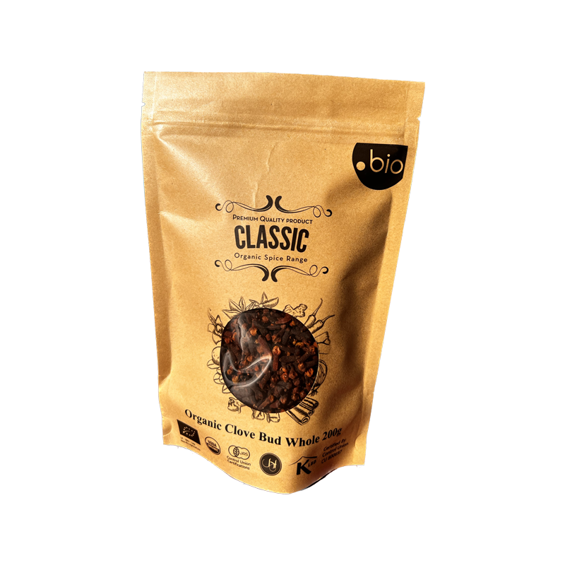 Organic Clove Bud Whole - 200g Pack of 1 - Organic Spice Shop