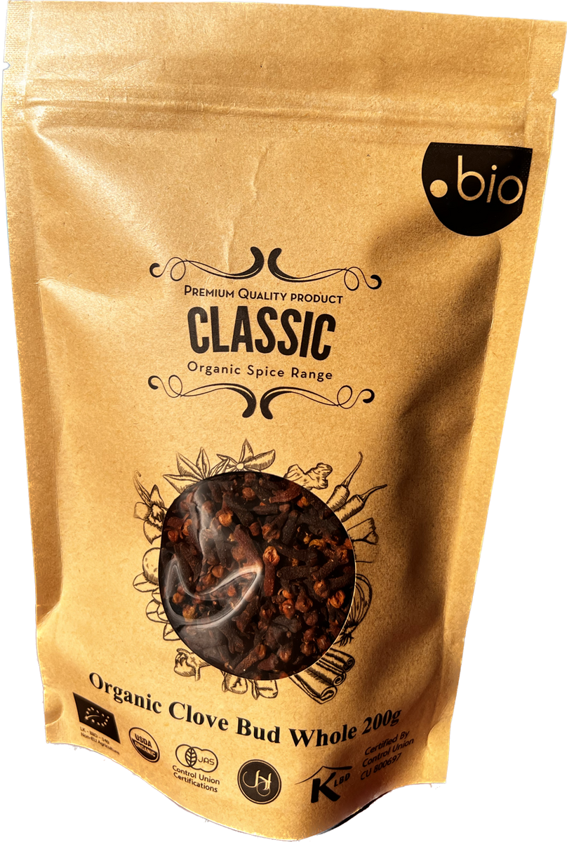Organic Clove Bud Whole - 200g Pack of 1 - Organic USDA Certified ...